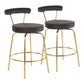 Rhonda - Glam Counter Stool (Set of 2) - Furniture Home Direct