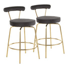 Rhonda - Glam Counter Stool (Set of 2) - Furniture Home Direct