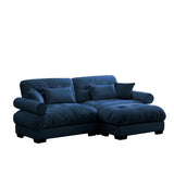 Super Comfort Oversized Modular Sectional Sofa With Movable Ottoman - Furniture Home Direct