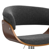 Sheldon - Upholstered Adjustable Swivel Bar Stool - Furniture Home Direct