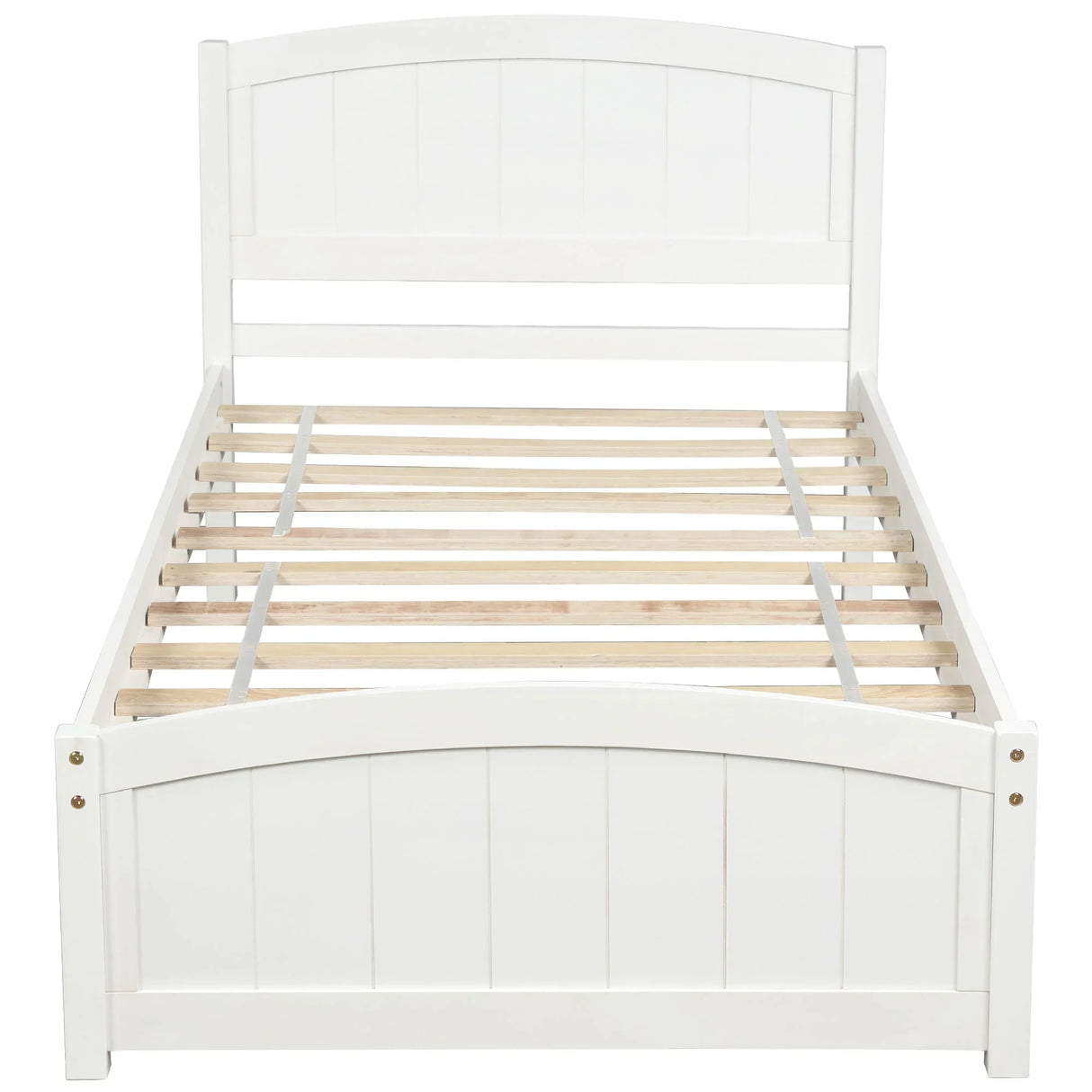 Platform Bed & Headboard, Footboard And Wood Slat Support - Furniture Home Direct
