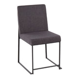 Fuji - Contemporary Modern Elegance With High Back Dining Chair (Set of 2) - Furniture Home Direct