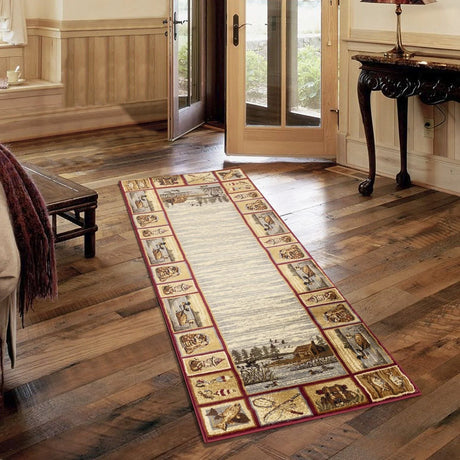 Nature's Nest - GC_CBL3003 Lodge Area Rug - Furniture Home Direct