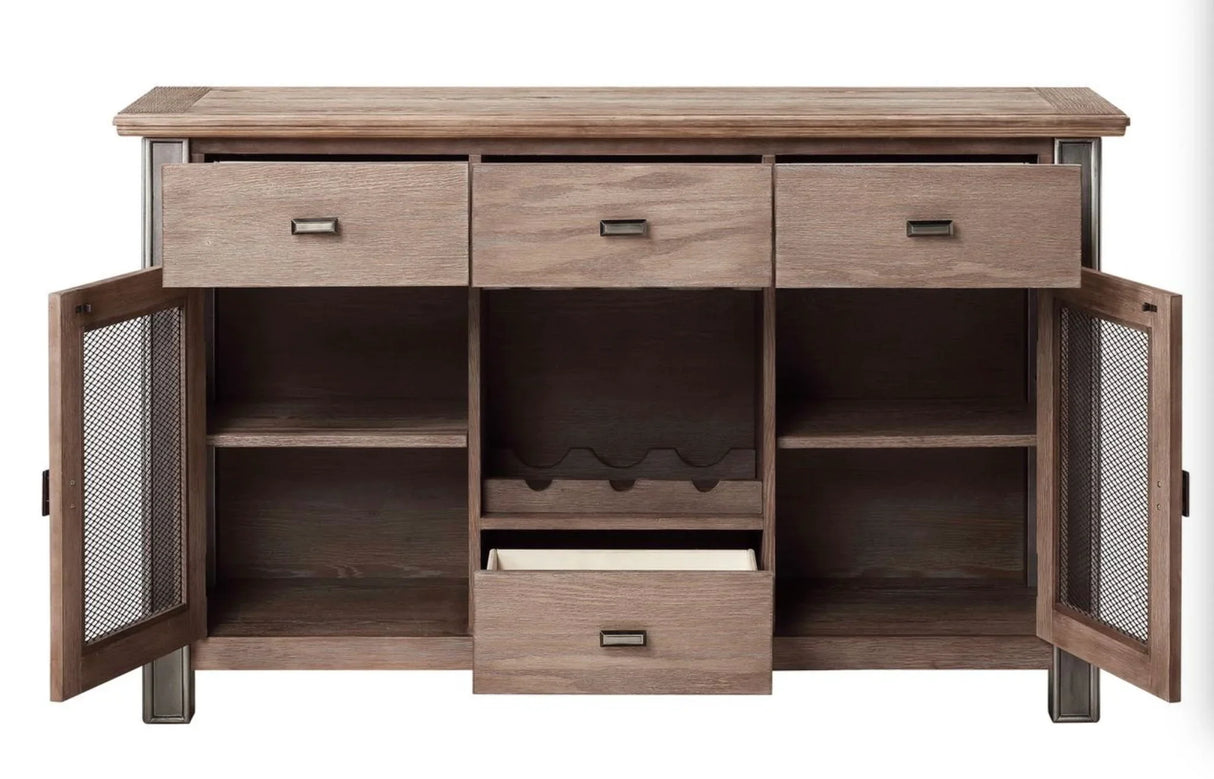 Nathaniel - Server - Maple - Furniture Home Direct