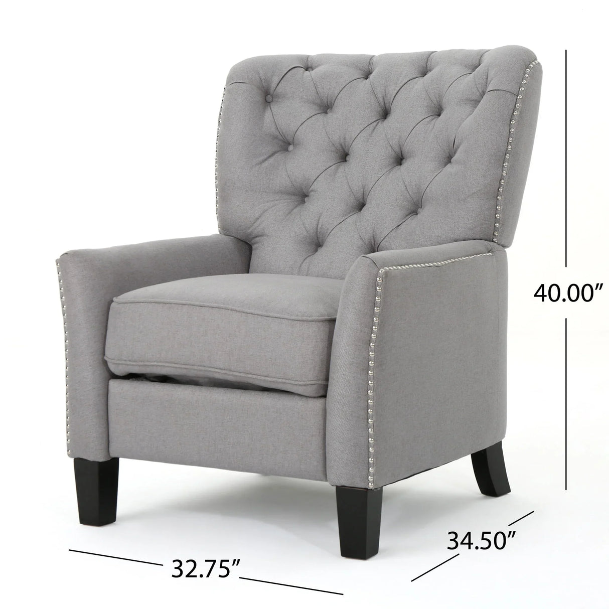 Modern Push Back Recliner