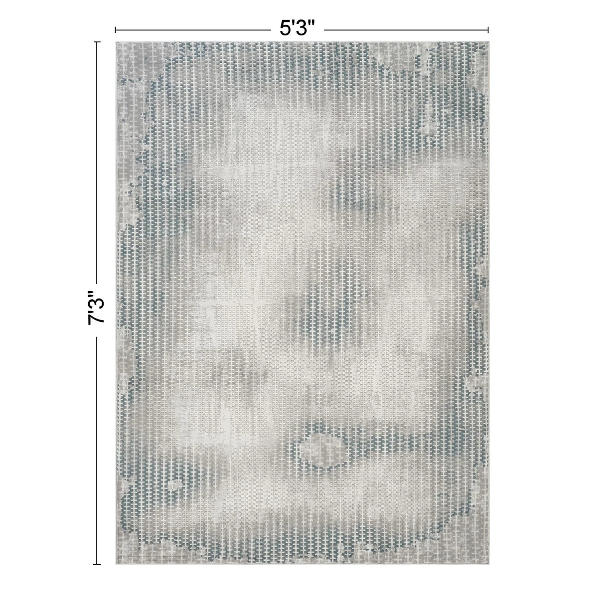 Geometrix - Contemporary Area Rug With 3D Effect