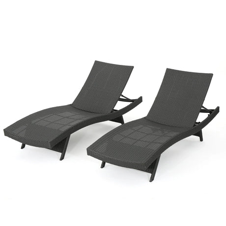 Wicker Chaise Lounge - Furniture Home Direct