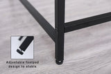 Console Table Narrow Modern Entryway Table Small Behind Couch Table Skinny Sofa Table Hallway Table For Living Room - Black - Furniture Home Direct