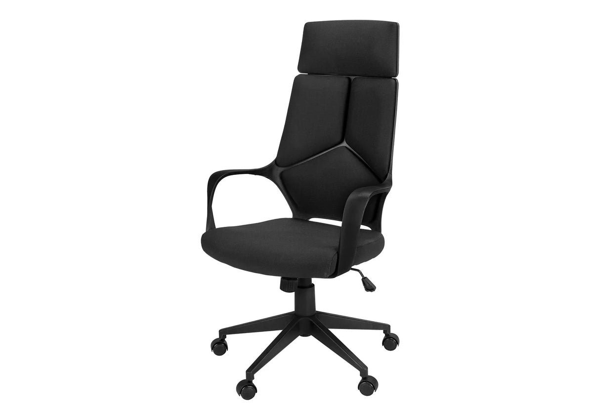 Office Swivel Chair, Adjustable Height, Ergonomic, Armrests, Contemporary & Modern - Furniture Home Direct