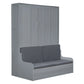 Murphy Wall Bed With Cushion, Space Saving Design, And Construction - Furniture Home Direct