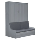 Murphy Wall Bed With Cushion, Space Saving Design, And Construction - Furniture Home Direct