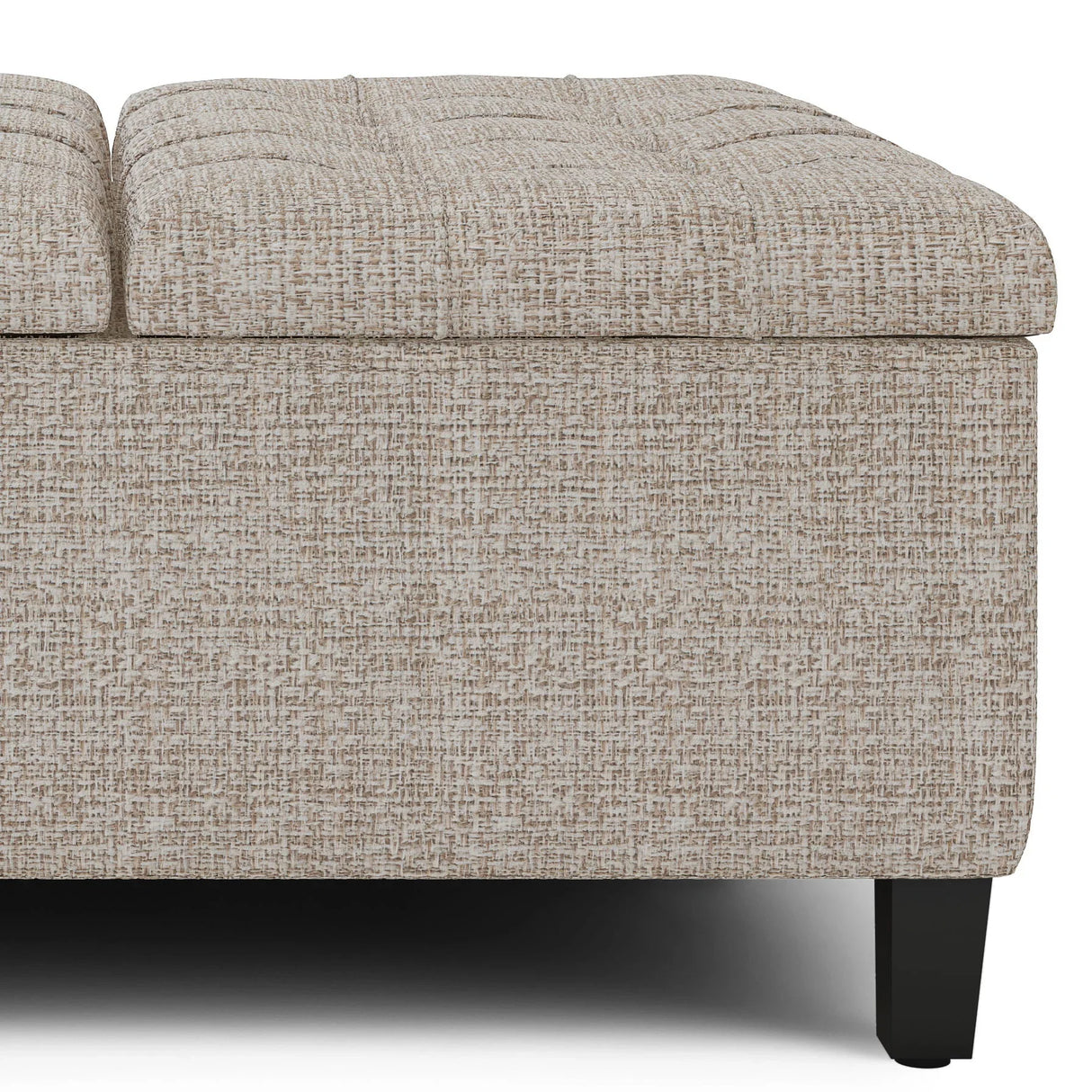 Harrison - Upholstered Coffee Table Storage Ottoman - Furniture Home Direct