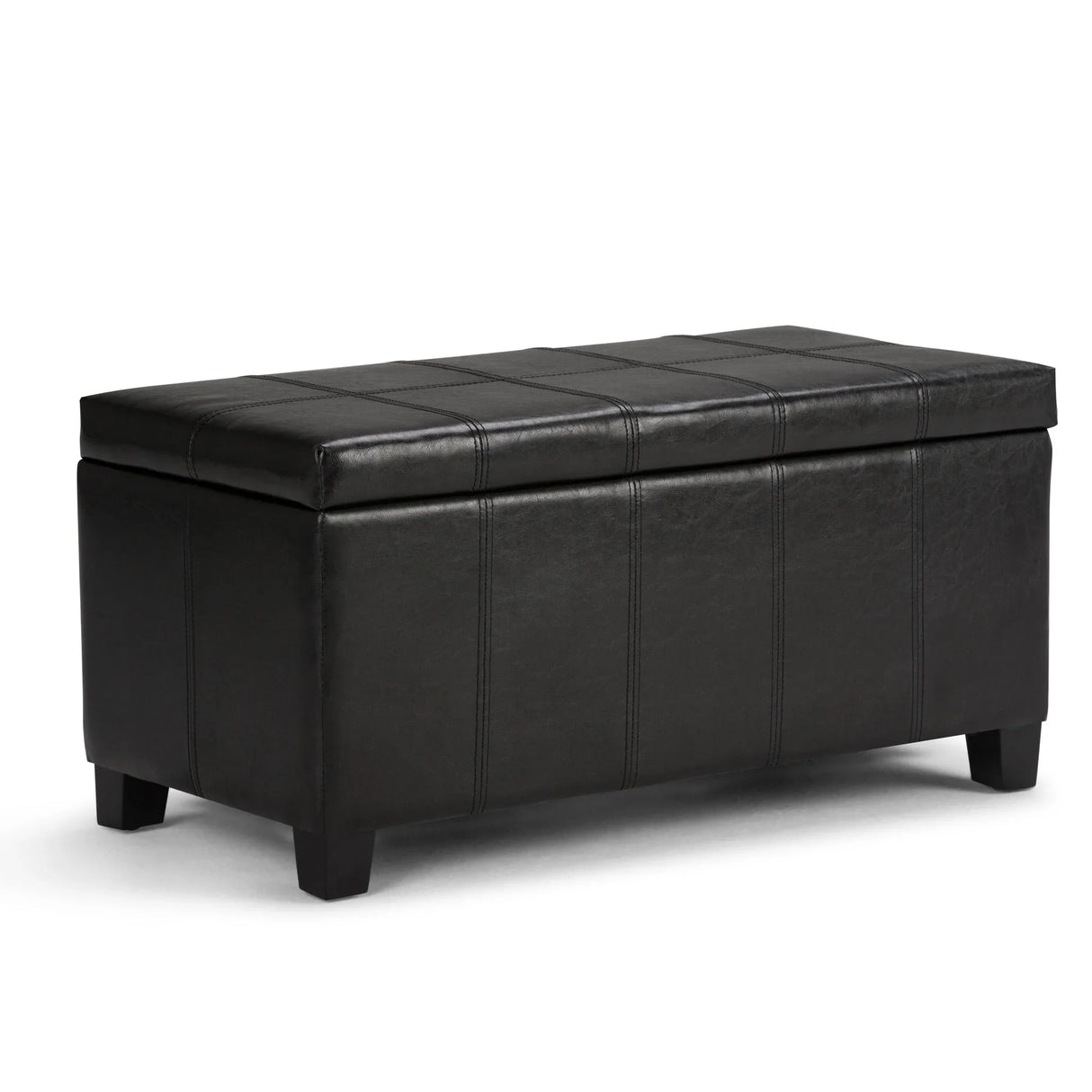 Dover - Upholstered Storage Ottoman Bench - Furniture Home Direct