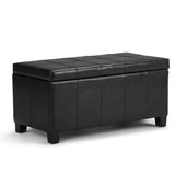 Dover - Upholstered Storage Ottoman Bench - Furniture Home Direct