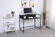 Console Table Narrow Modern Entryway Table Small Behind Couch Table Skinny Sofa Table Hallway Table For Living Room - Black - Furniture Home Direct