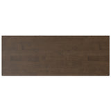Harper - Low 6 Cube Storage With Drawers - Walnut Brown - Furniture Home Direct