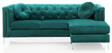 Pompano - Micro Suede Sofa Chaise - Furniture Home Direct