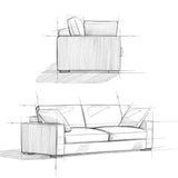 Charlie - Deep Seater Sofa - Furniture Home Direct