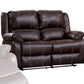 Zuriel - Synthetic Leather Recliner Loveseat - Furniture Home Direct
