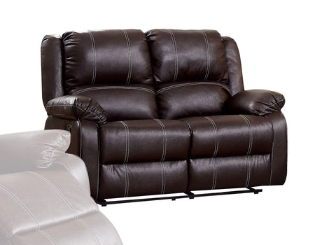 Zuriel - Synthetic Leather Recliner Loveseat - Furniture Home Direct