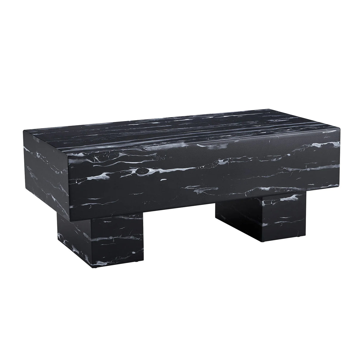 Modern Simple Marble Texture Coffee Table - Furniture Home Direct