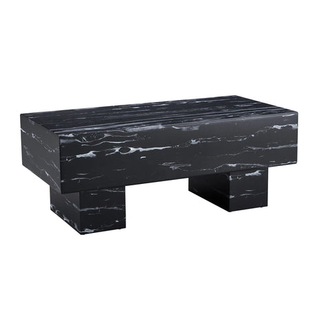 Modern Simple Marble Texture Coffee Table - Furniture Home Direct