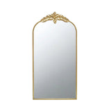 Arched Wall Mirror With Metal Frame, Wall Mirror For Living Room - Furniture Home Direct