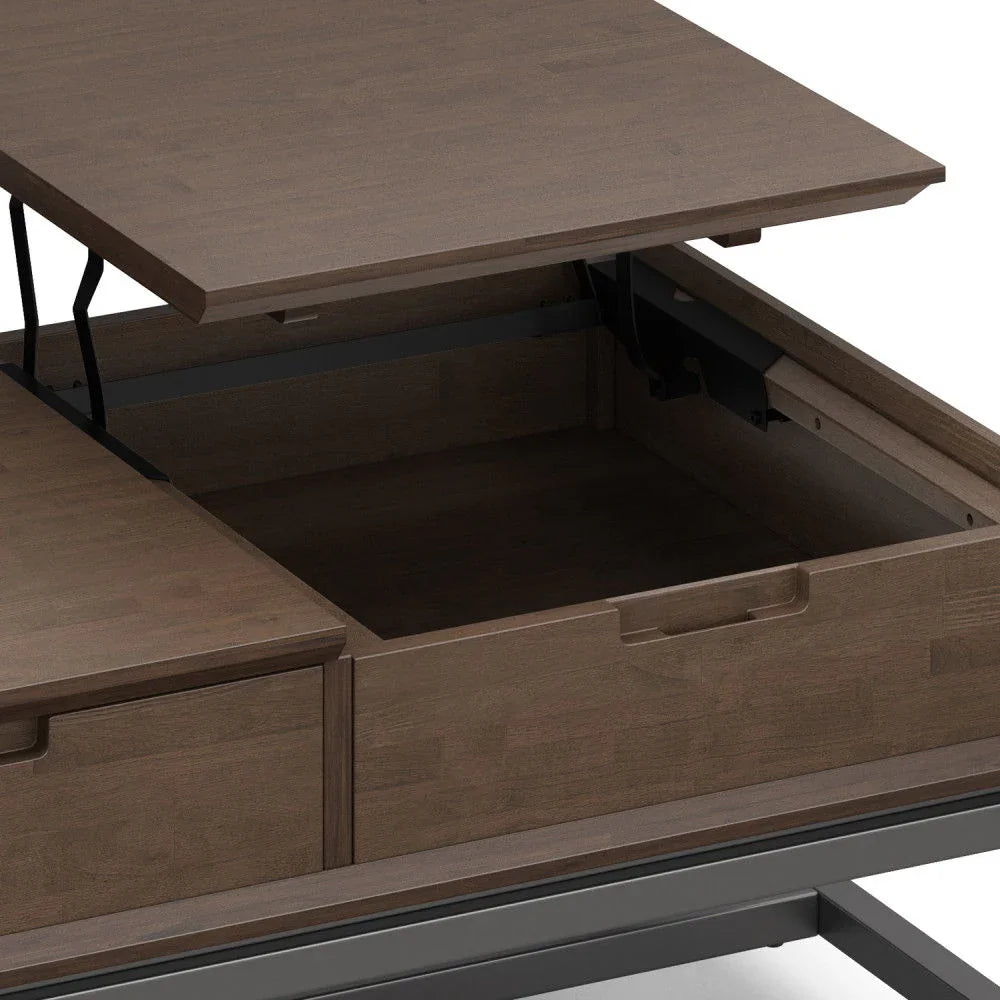Banting - Lift Top Coffee Table - Walnut Brown - Furniture Home Direct