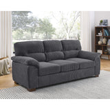 Vintage Inspired 3 Seat Sofa With Tufted Cushions - Furniture Home Direct