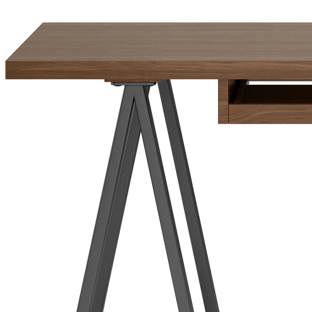 Sawhorse - Handcrafted Solid Desk - Furniture Home Direct