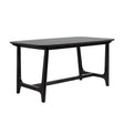 Mid-Century Modern Dining Table With Trestle Base - Furniture Home Direct