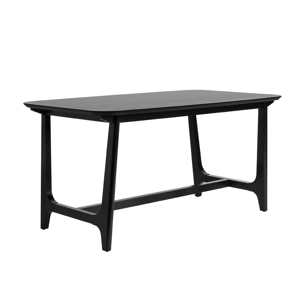 Mid-Century Modern Dining Table With Trestle Base - Furniture Home Direct