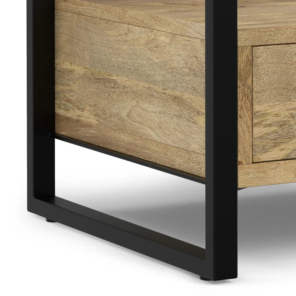 Riverside - Bedside Table - Natural - Furniture Home Direct