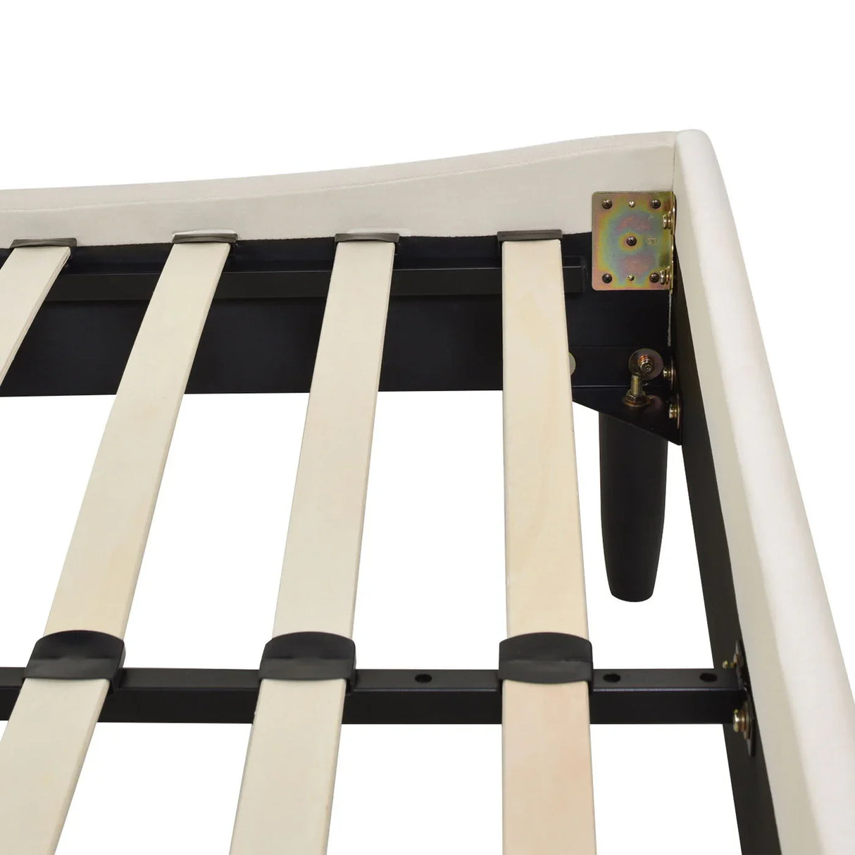 Aspen - Vertical Tufted Modern Headboard Platform Bed Set - Furniture Home Direct