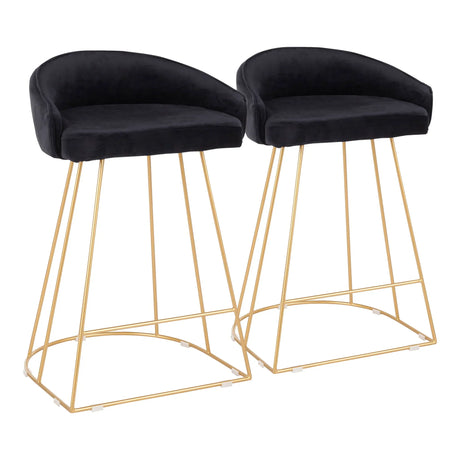 Canary - Contemporary Counter Stool (Set of 2) - Furniture Home Direct