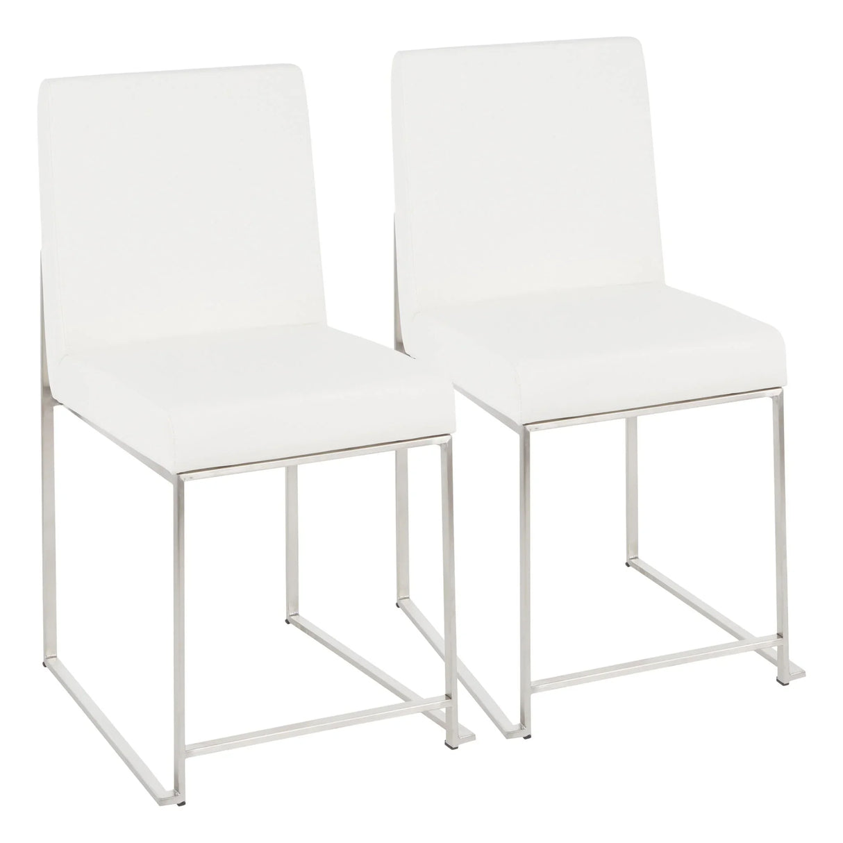 Fuji - Contemporary Modern Elegance High Back Dining Chair (Set of 2) - Furniture Home Direct
