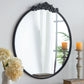 Classic Design Mirror With Baroque Inspired Frame For Bathroom, Entryway Console Lean Against Wall - Furniture Home Direct