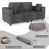 Grey Loveseat - Furniture Home Direct