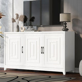 TV Stand For TVs Up To 65", Modern Entertainment Center Media Console Cabinet With 2 Spacious Storage Space - Furniture Home Direct