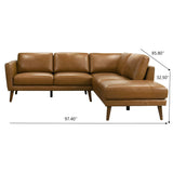 Benson - Sectional Sofa With Chaise - Furniture Home Direct
