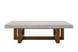 Keven - Faux Concrete Top Table - Furniture Home Direct