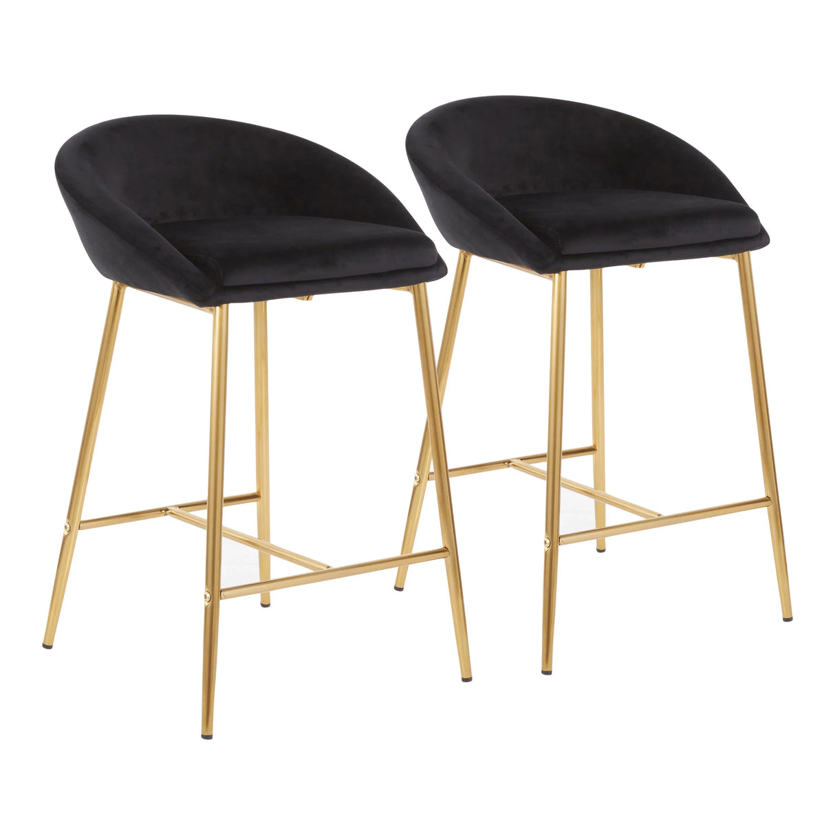 Matisse - Glam Counter Stool (Set of 2) - Furniture Home Direct