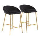 Matisse - Glam Counter Stool (Set of 2) - Furniture Home Direct