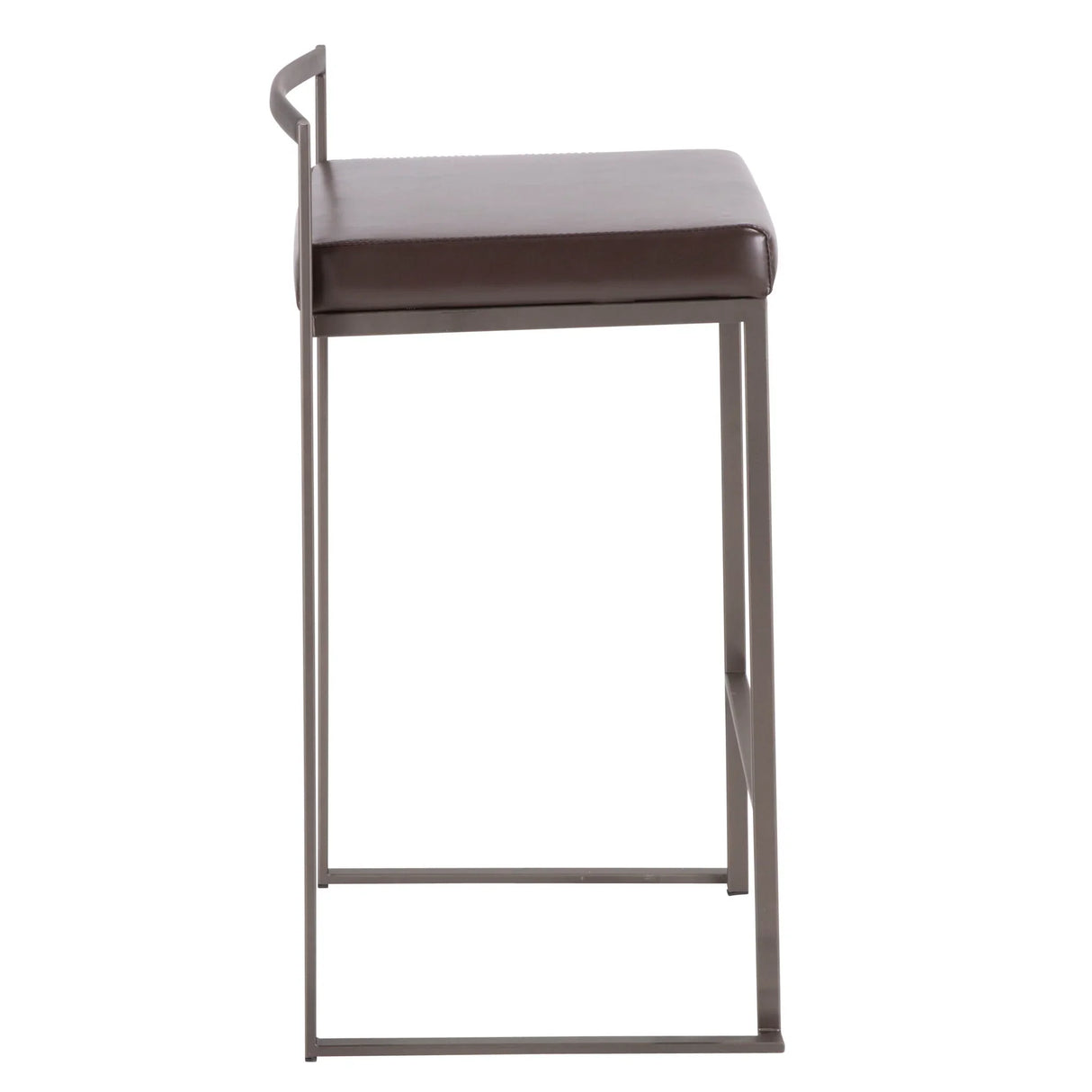 Fuji - Industrial Stackable Counter Stool Elegant Design - Furniture Home Direct