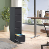 Steel Drawer Vertical File Cabinet With Lock For A4 Legal / Letter Size - Furniture Home Direct
