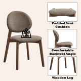Hadasa - Side Chair, Elegant Upholstery (Set of 2) - Furniture Home Direct