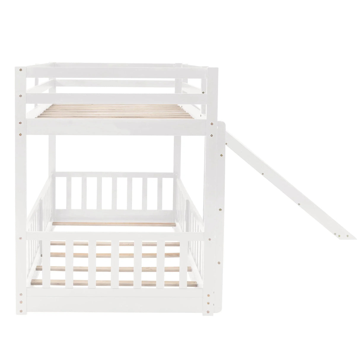 Functional Bunk Bed & Convertible Ladder And Slide - Furniture Home Direct
