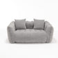 Cozy Beanbag Chair With High Resilience Foam Core For 2 - Furniture Home Direct