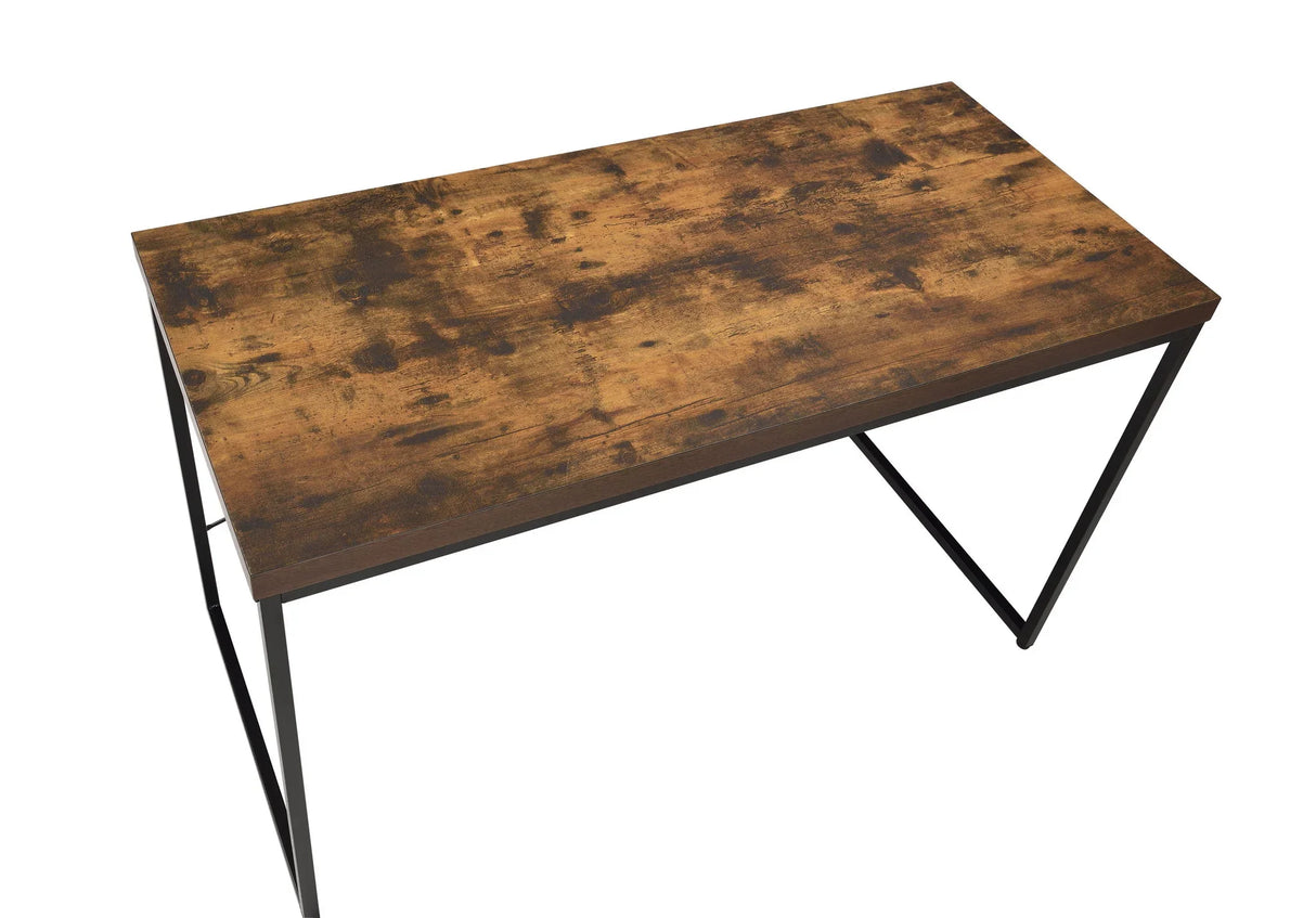 Bob - Weathered Writing Desk - Oak - Furniture Home Direct