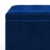 Cosmopolitan - Upholstered Storage Ottoman - Furniture Home Direct